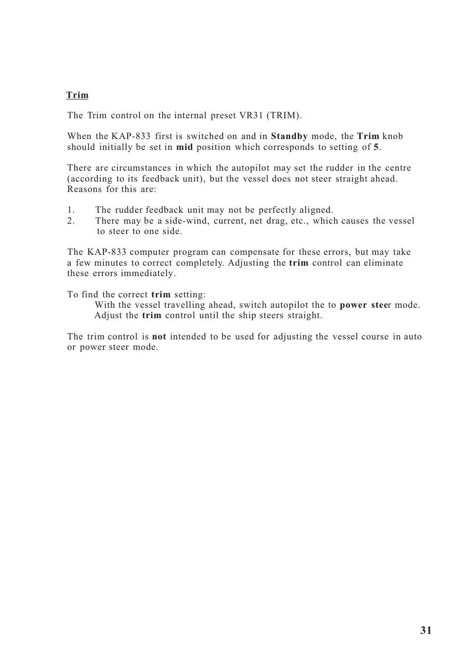 Ò³ãæ 36 | Onwa Marine Electronics KAP-833 User Manual | Page 36 / 37