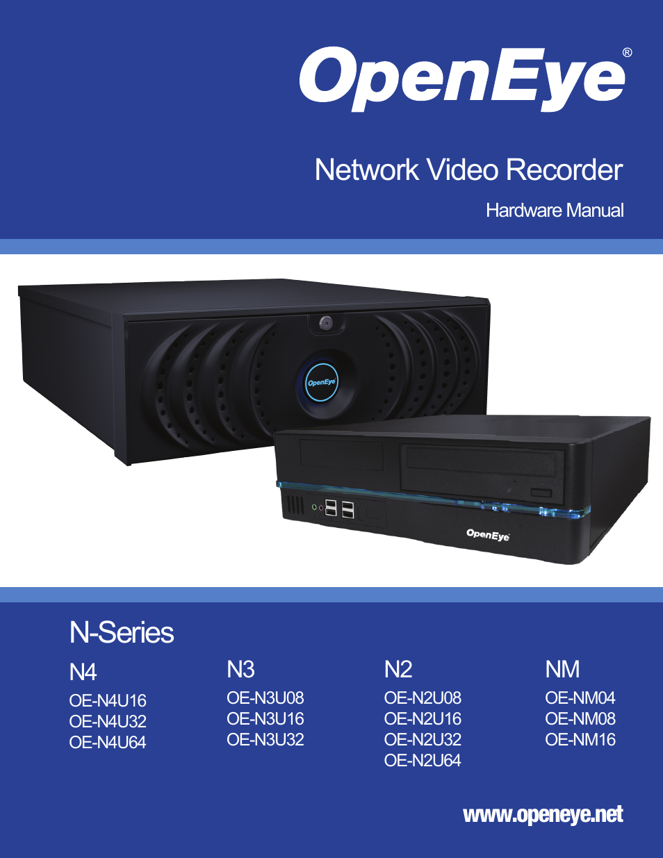 OpenEye Gen6 N-Series Hardware Manual User Manual | 23 pages