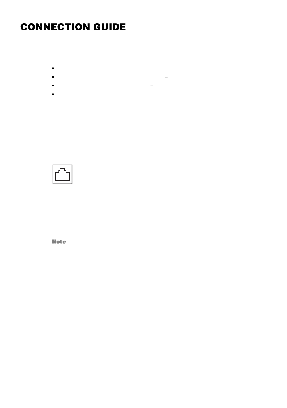 Connection guide, Connecting the monitor, Video inputs | Connecting to a network, Connecting audio | OpenEye E-Series Slim User Manual | Page 20 / 79