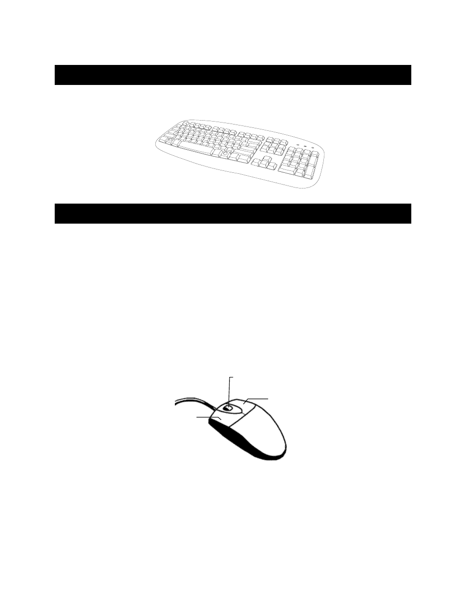 Keyboard setup, Mouse setup | OpenEye OE4 N-Series User Manual | Page 19 / 27