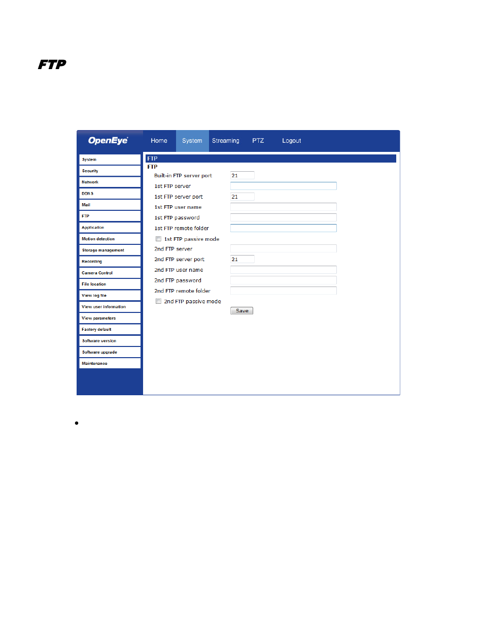 OpenEye VS201 User Manual | Page 31 / 59