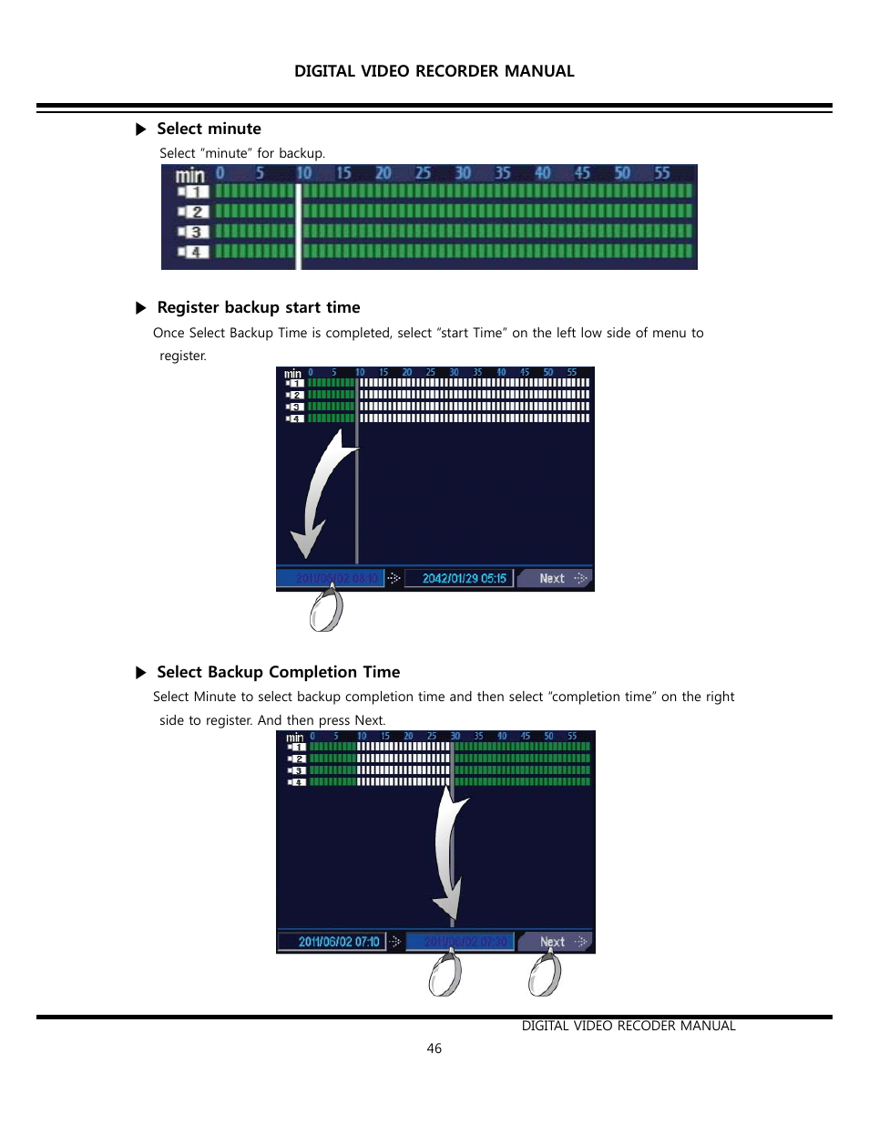 Opticom Elite H Series DVR User Manual | Page 46 / 110