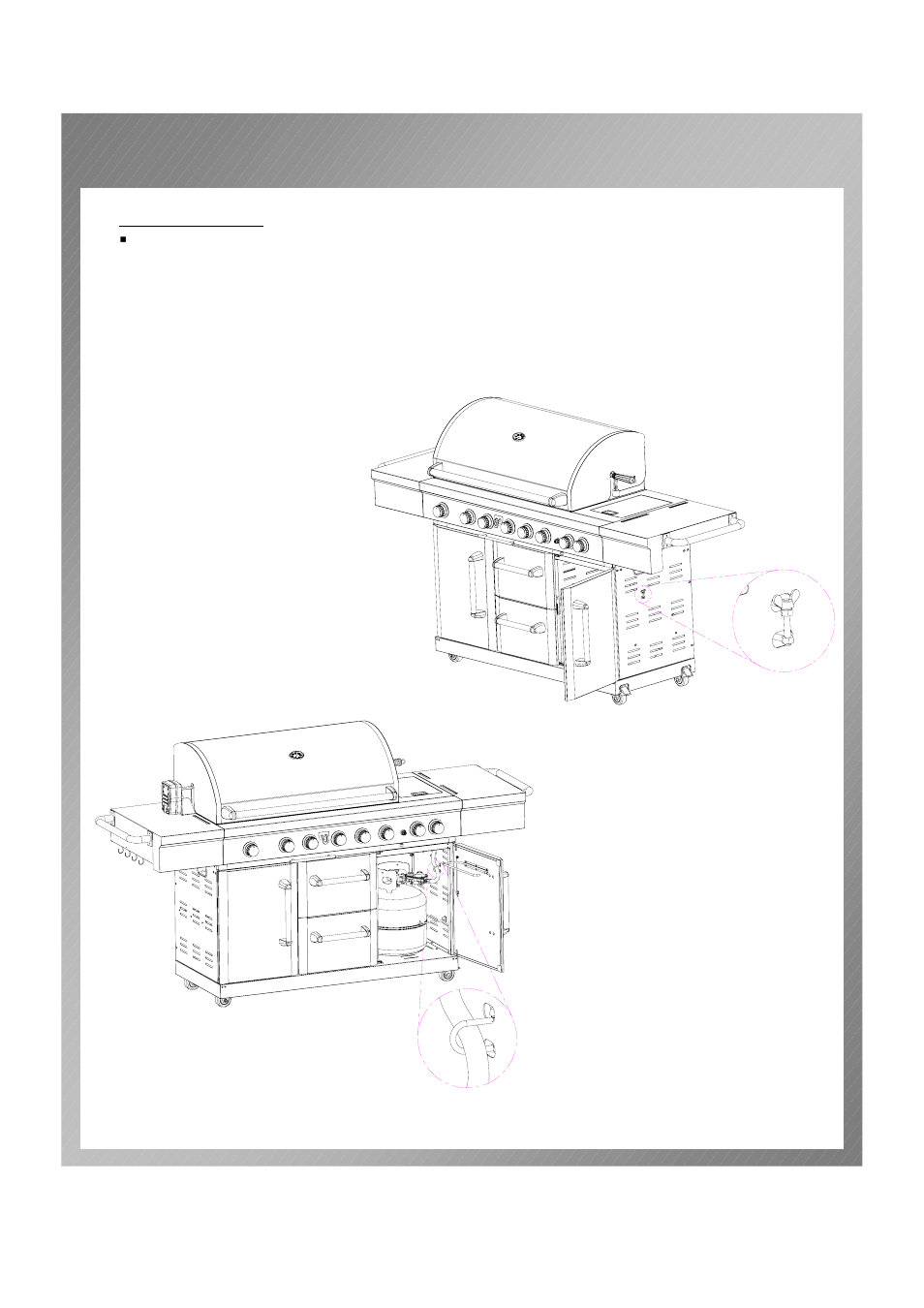 Assembly instructions | Permasteel PG-50601SRL(N) User Manual | Page 20 / 37