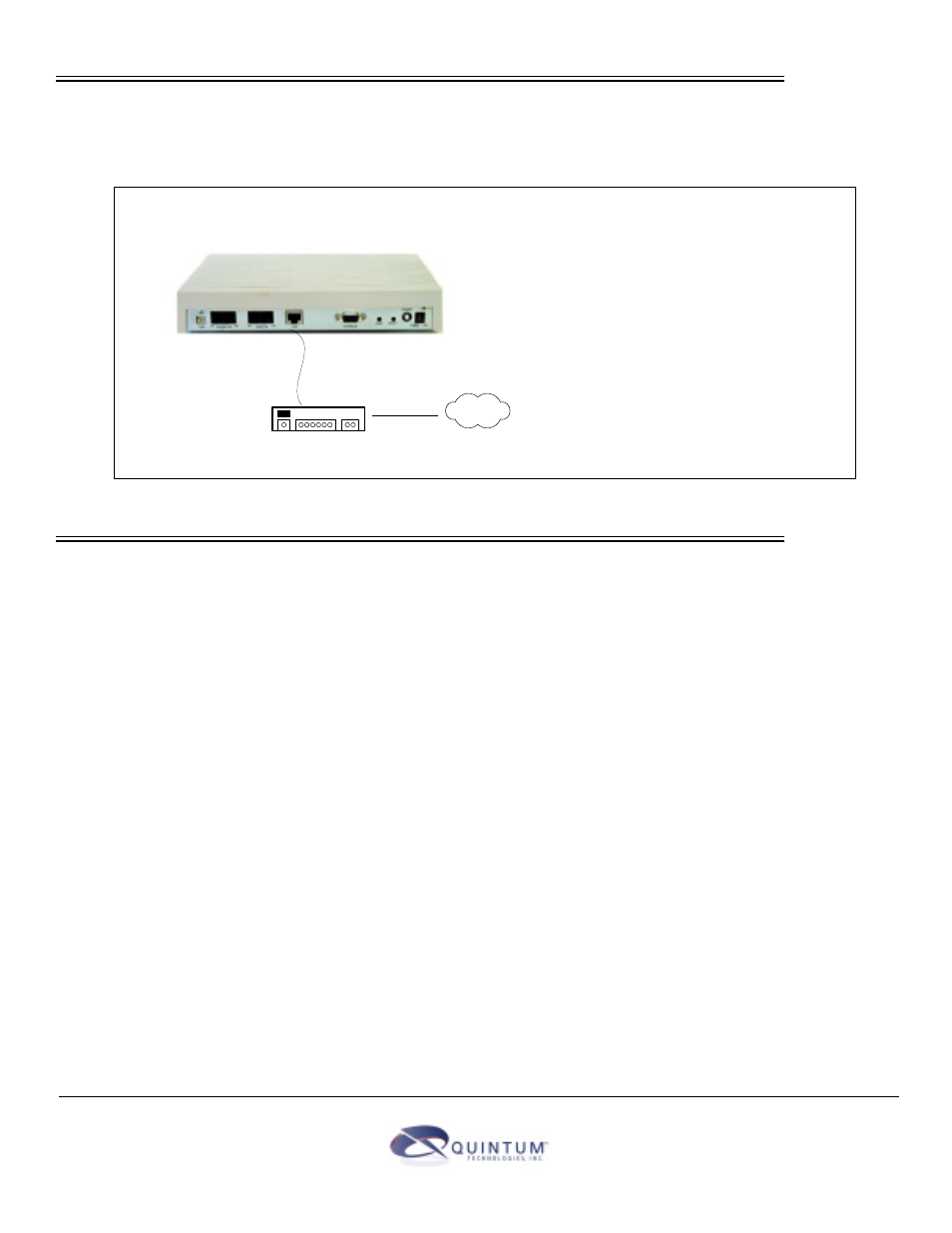 Step 6: connect to ethernet hub/switch (lan), Step 7: configuration | Quintum Technologies Tenor AS Quick Start User Manual | Page 4 / 4