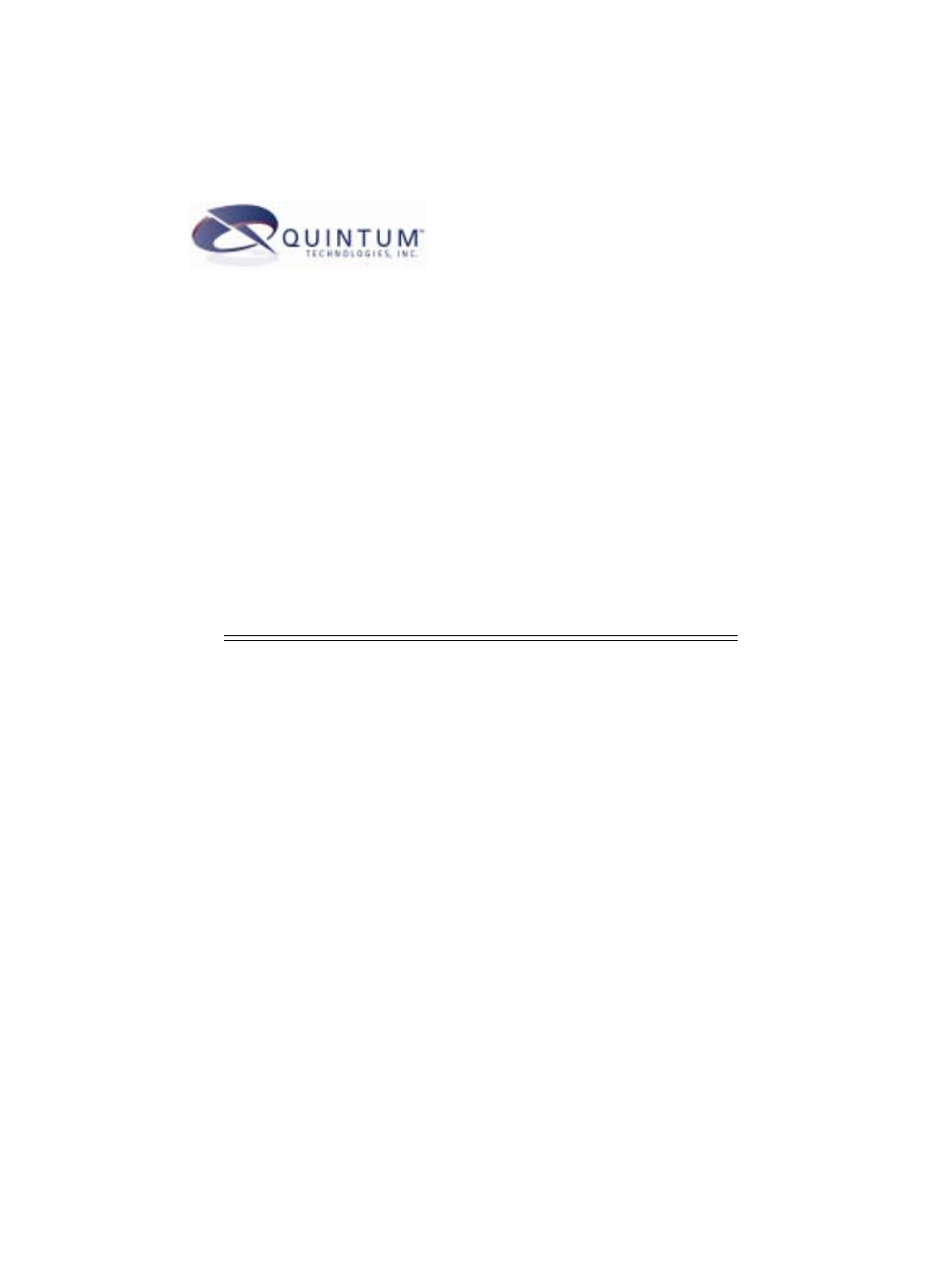 Quintum Technologies Call Routing Server User Manual | 70 pages