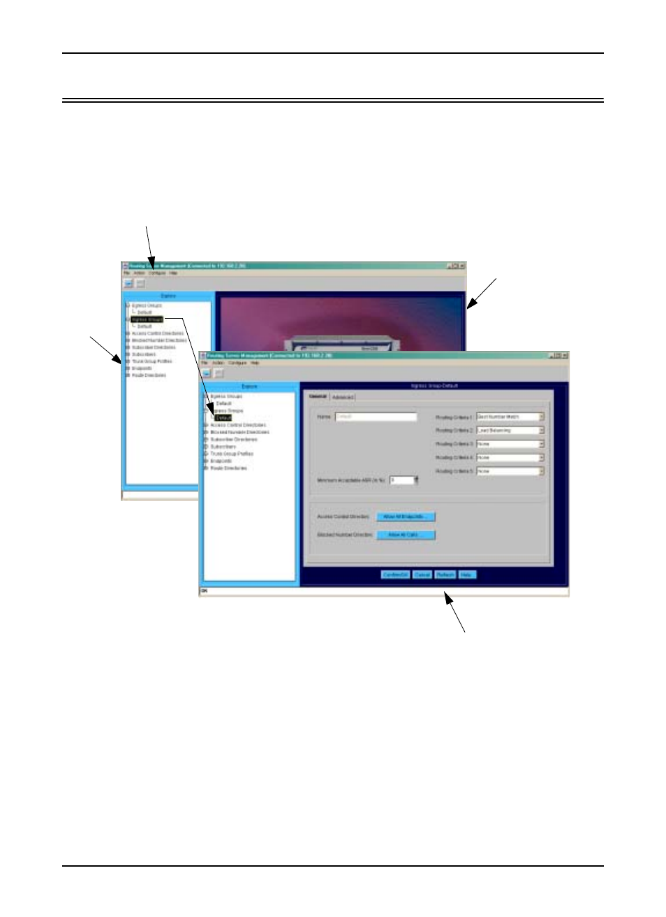 Main window, Main window -4 | Quintum Technologies Call Routing Server User Manual | Page 30 / 70