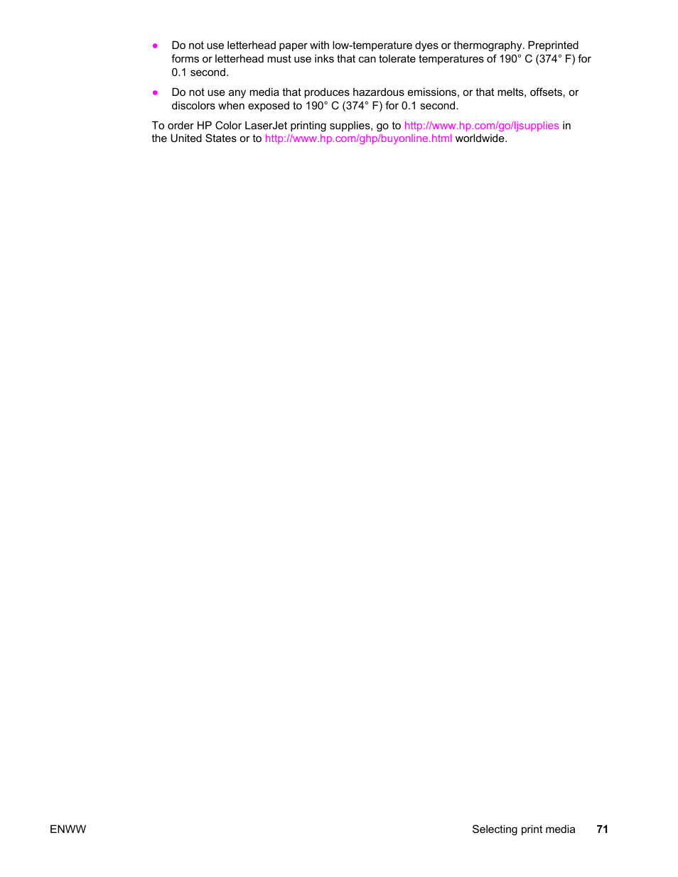 HP LaserJet 4610n User Manual | Page 83 / 246