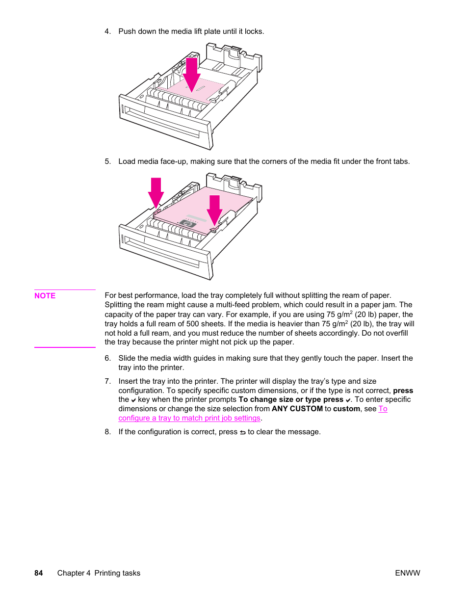 HP LaserJet 4610n User Manual | Page 96 / 246
