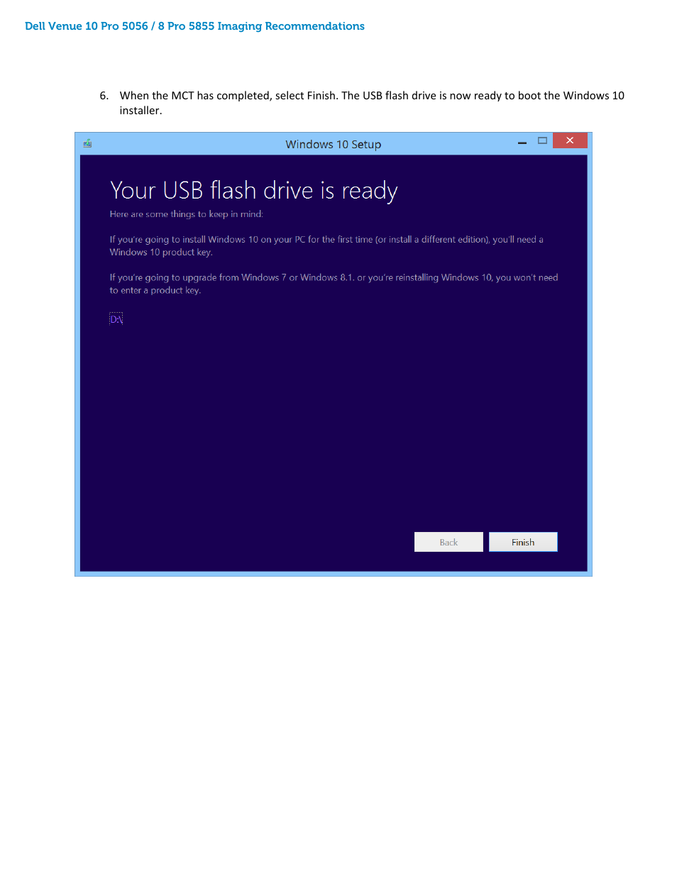 Dell Venue 10 Pro 5056 User Manual | Page 11 / 20