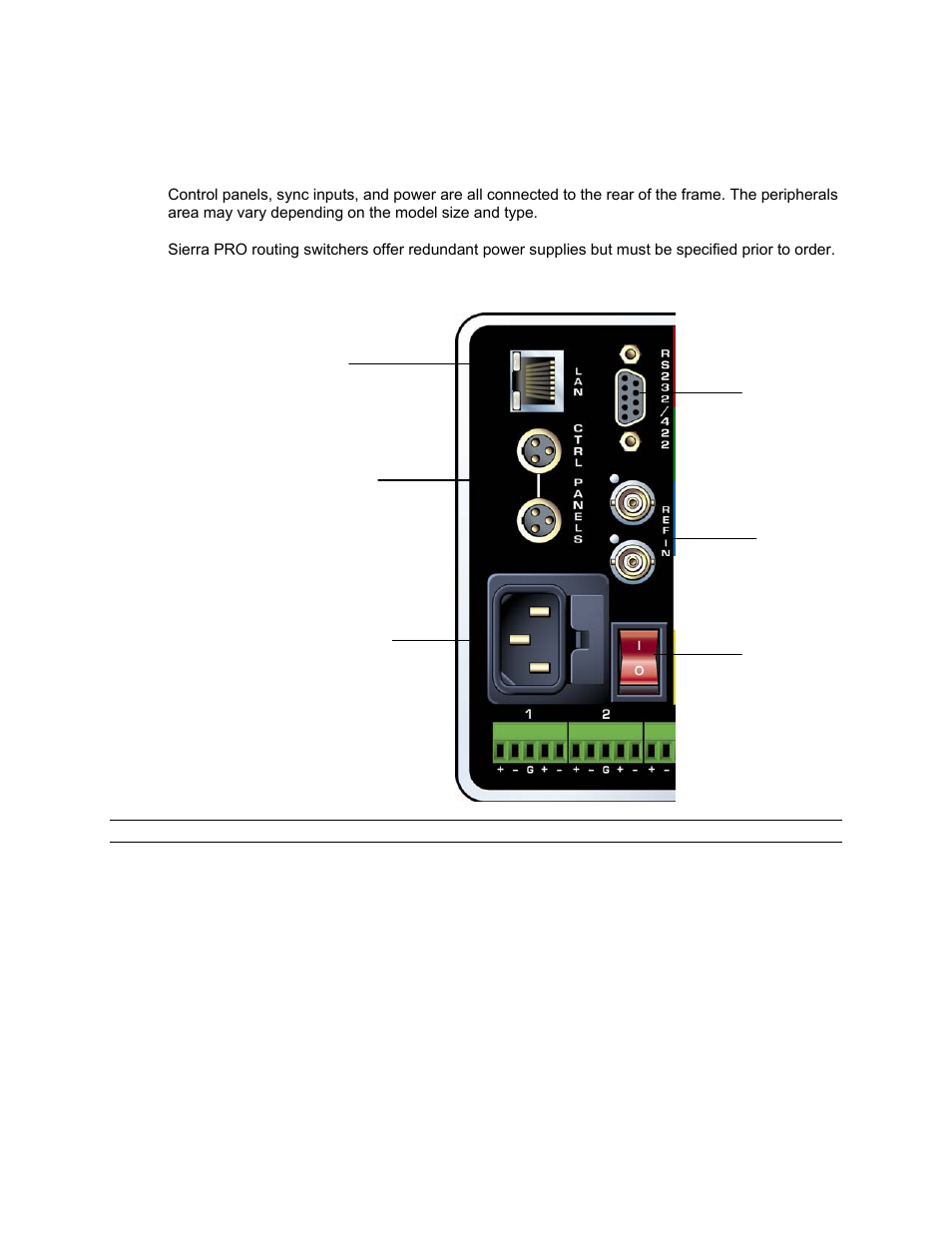 Connecting peripherals | Sierra Video Pro XL Series 8 User Manual | Page 23 / 72