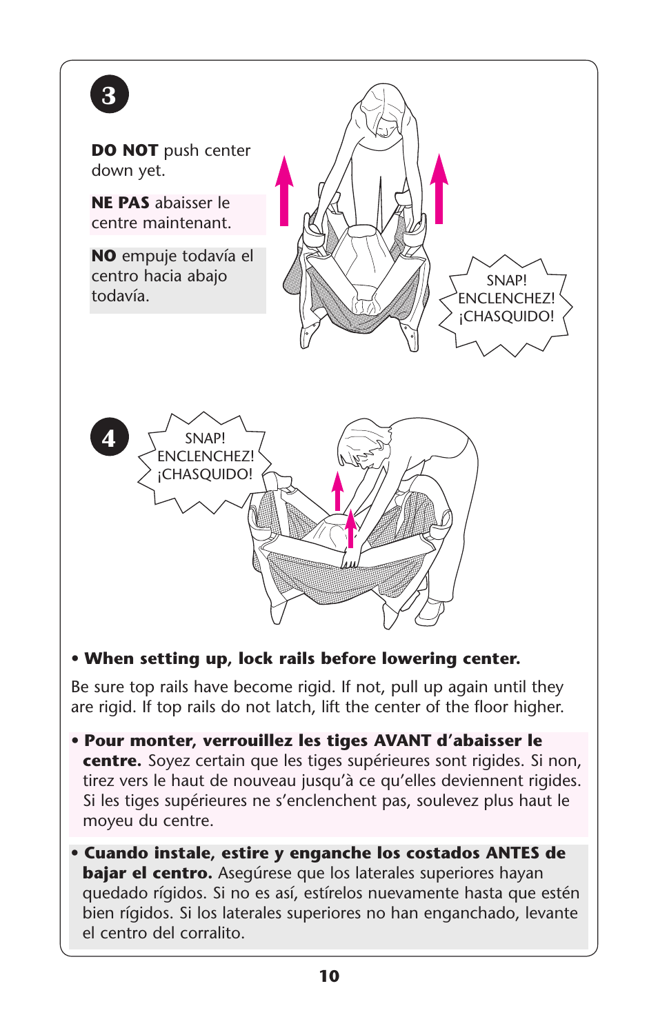 Graco Playard none User Manual | Page 10 / 56