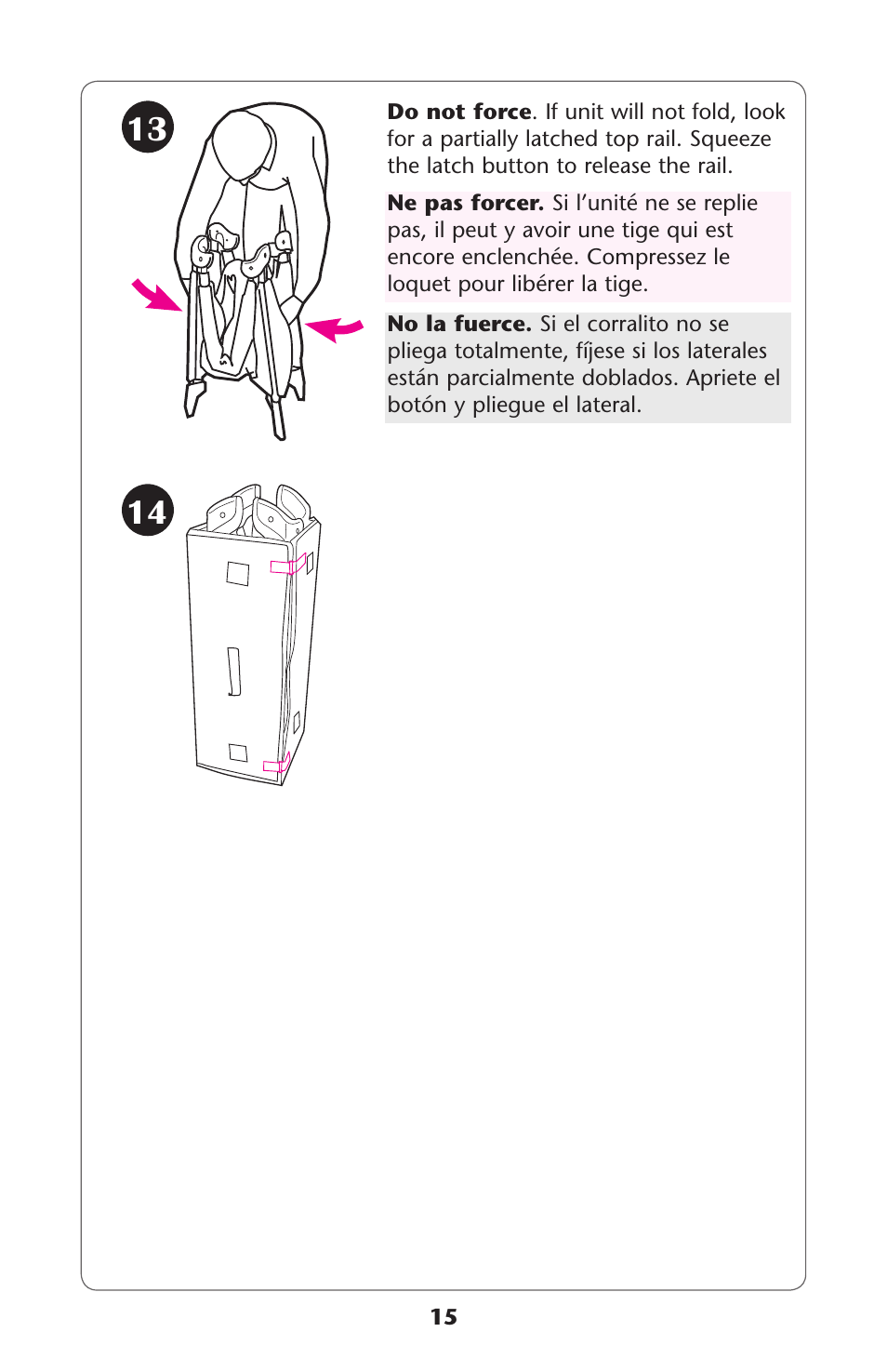Graco Playard none User Manual | Page 15 / 56