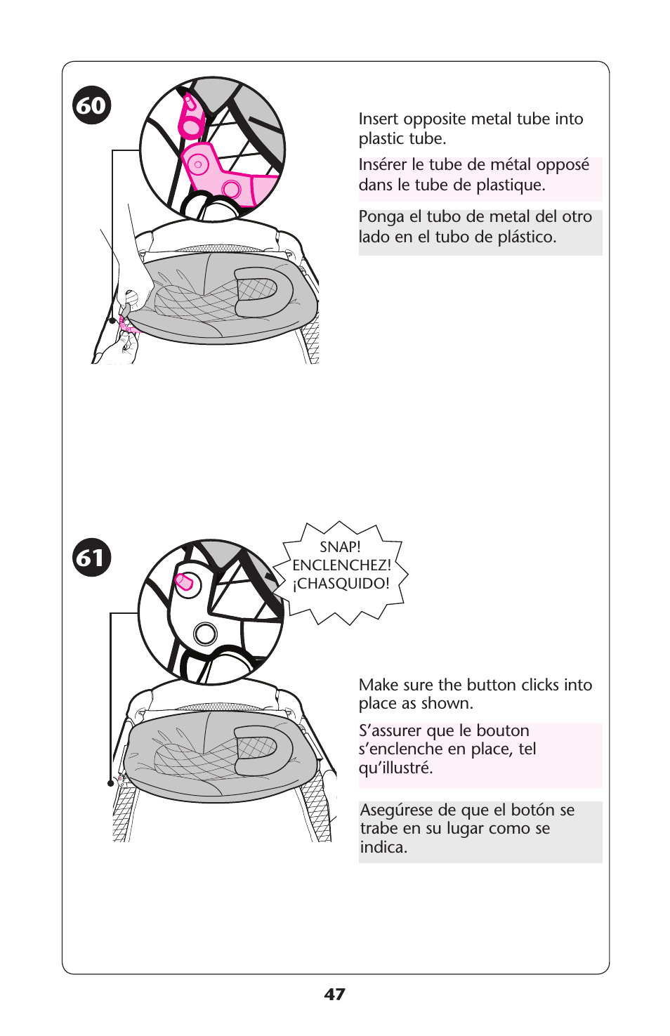 Graco Playard none User Manual | Page 47 / 56