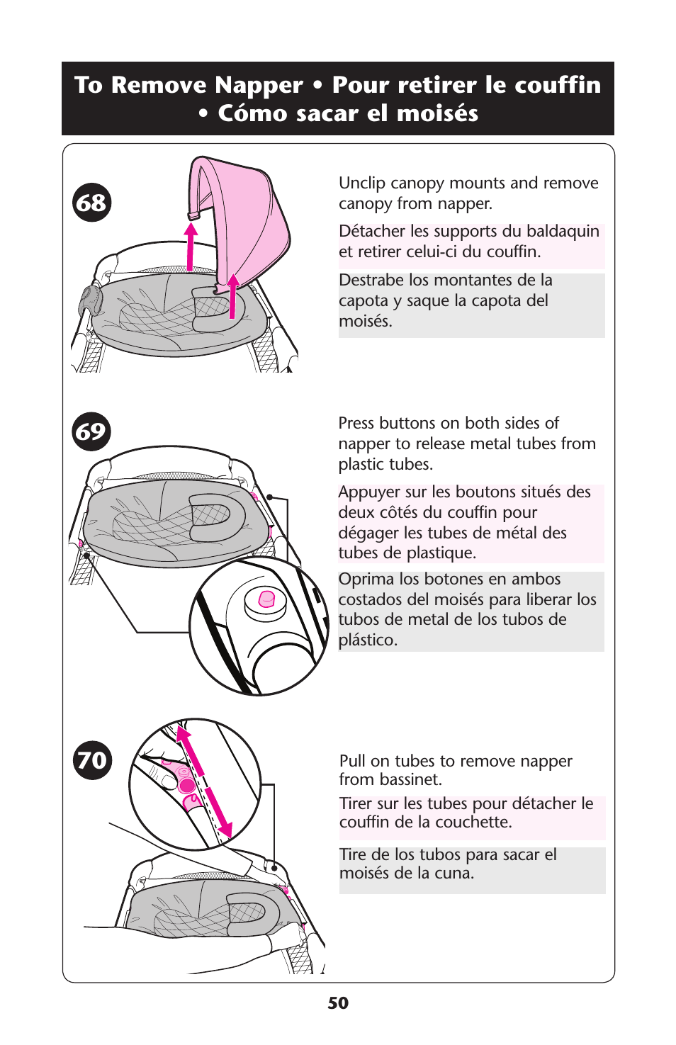 Graco Playard none User Manual | Page 50 / 56