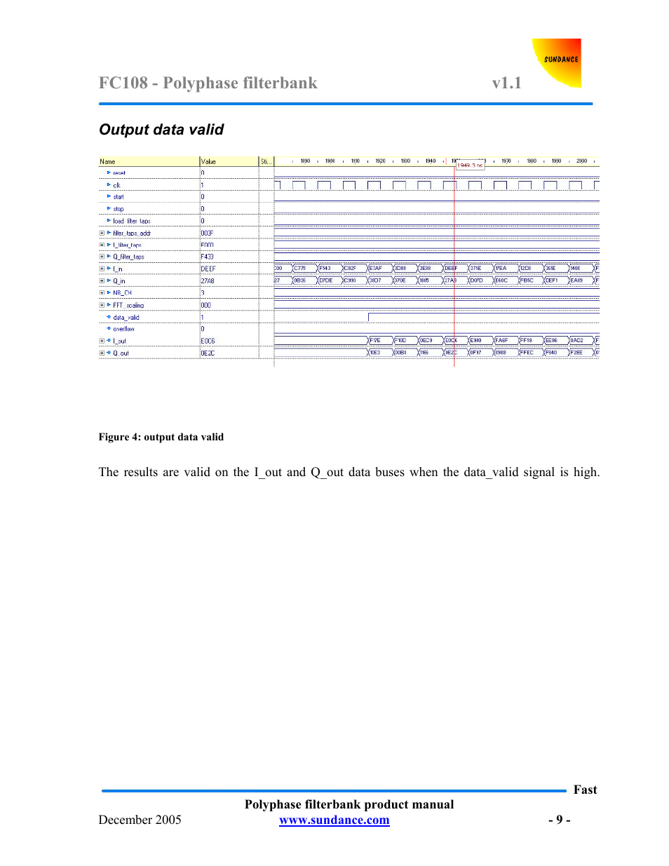 Sundance FC108 v.1.1 User Manual | Page 9 / 10