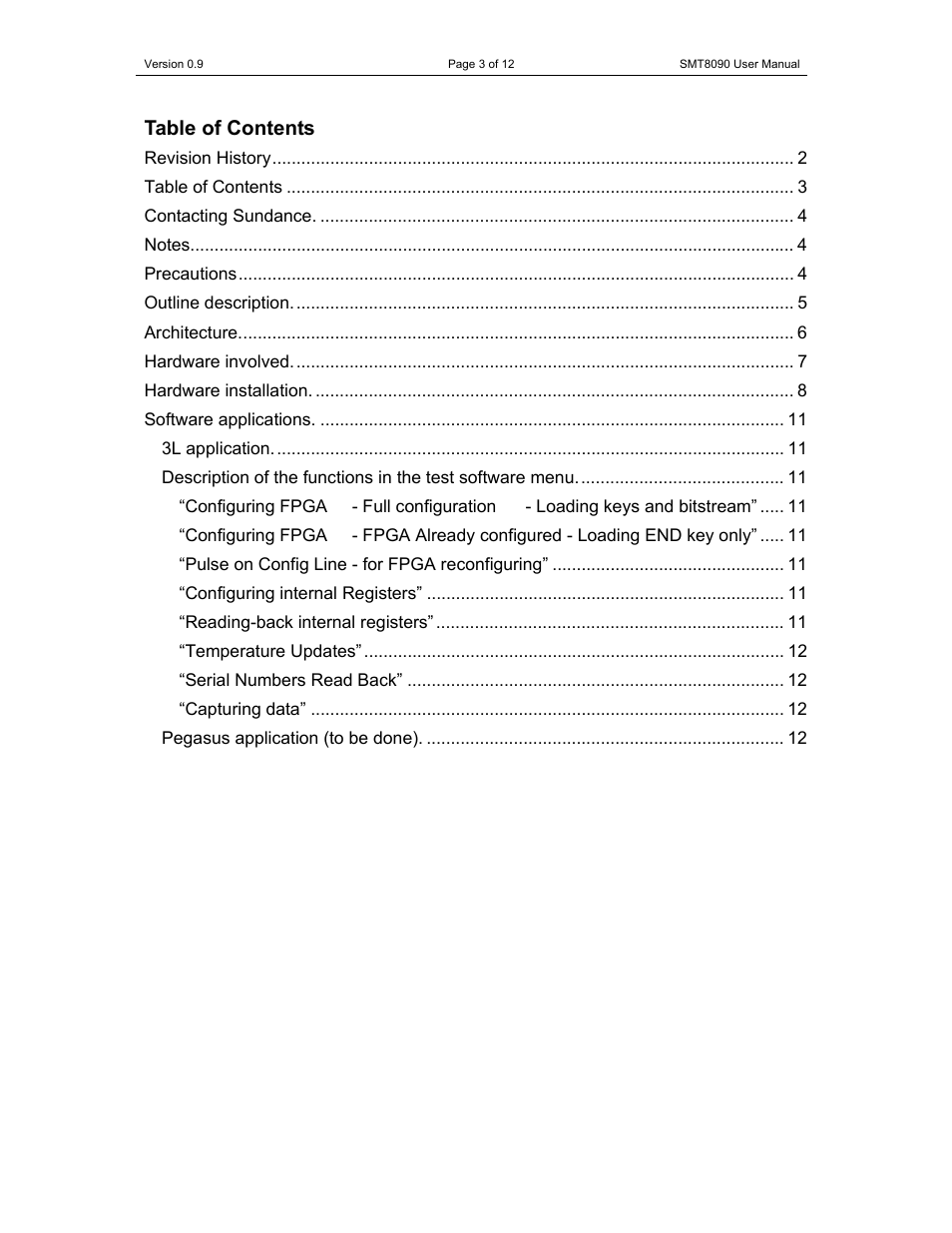 Sundance SMT8090-374 User Manual | Page 3 / 12