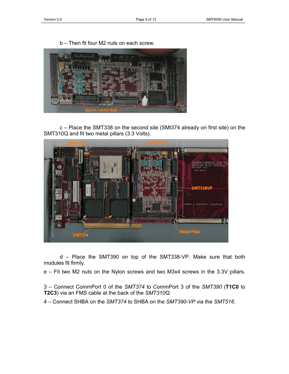 Sundance SMT8090-374 User Manual | Page 9 / 12