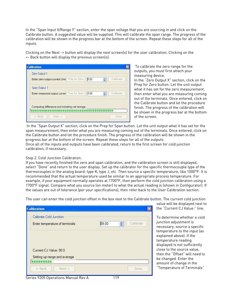 Super Systems 9205 Series User Manual | Page 120 / 235