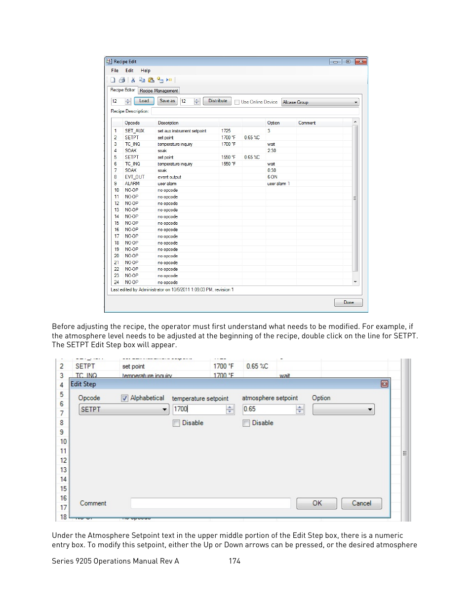 Super Systems 9205 Series User Manual | Page 175 / 235