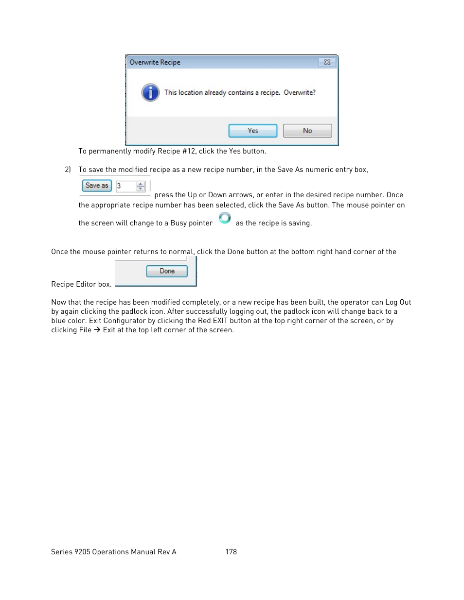 Super Systems 9205 Series User Manual | Page 179 / 235