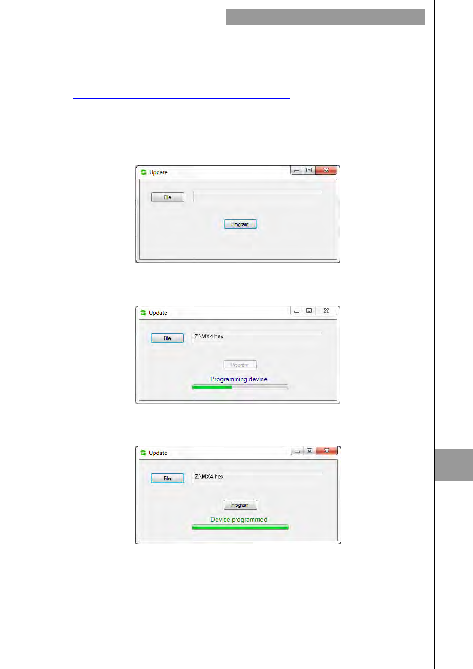 5 firmware updates | Tecfluid MX4 For FLOMID Series User Manual | Page 49 / 64
