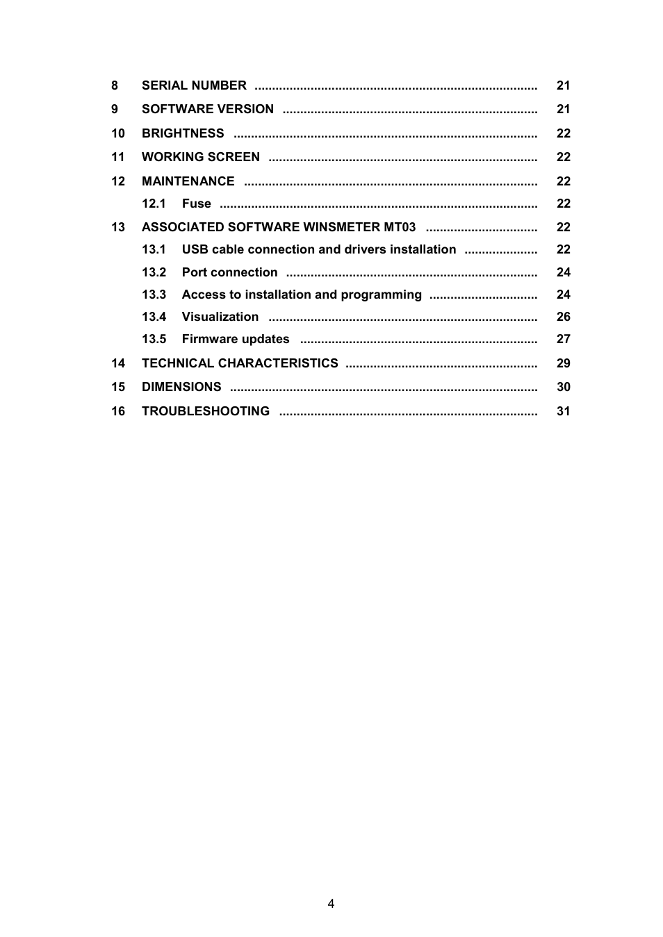 Tecfluid MT03L User Manual | Page 4 / 32