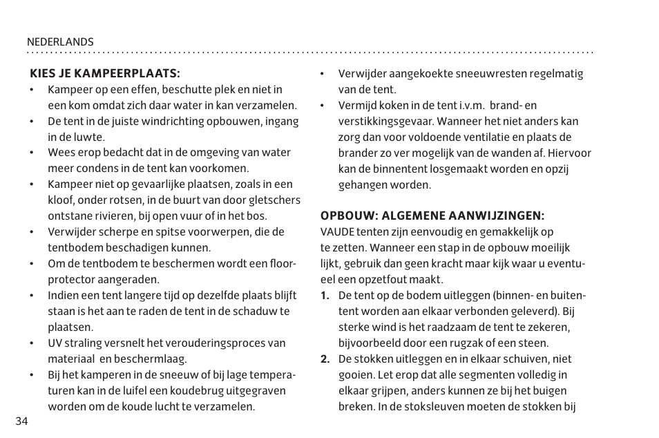 VAUDE Campo Family XT 5P User Manual | Page 41 / 59