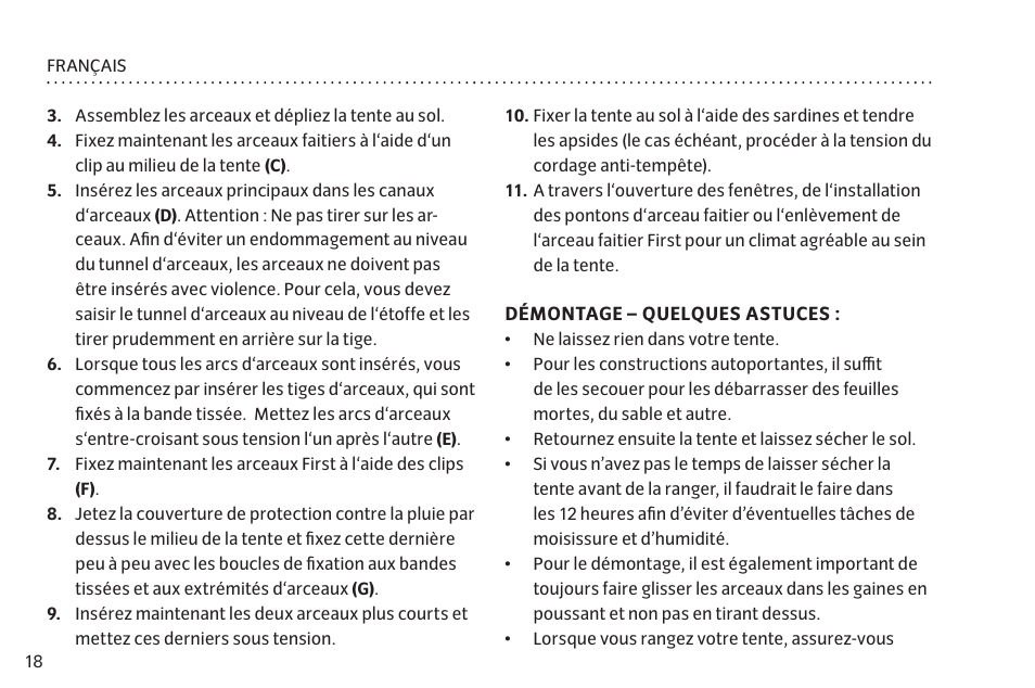 VAUDE Badawi Long 6P User Manual | Page 25 / 63