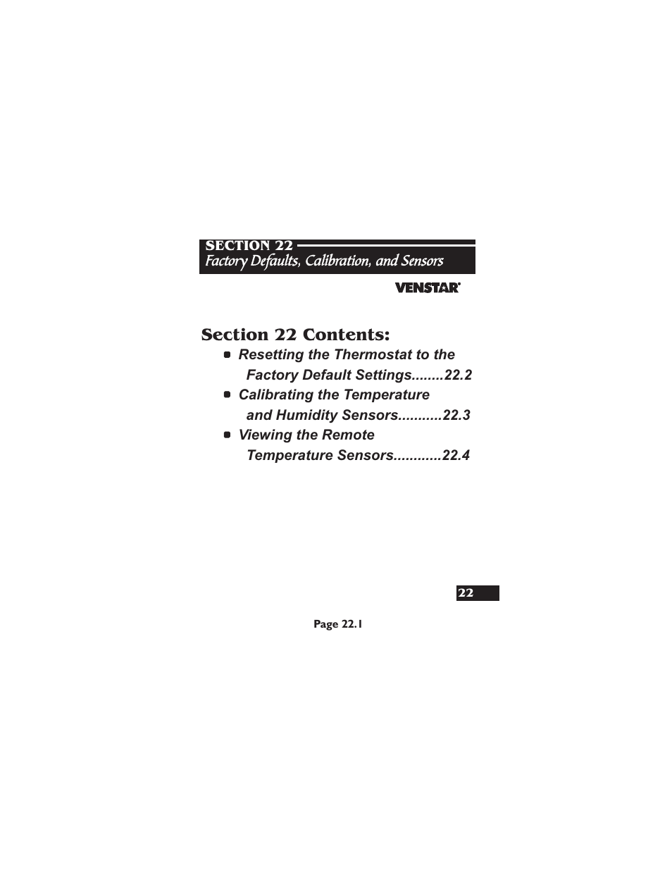 Venstar T2900 User Manual | Page 100 / 113
