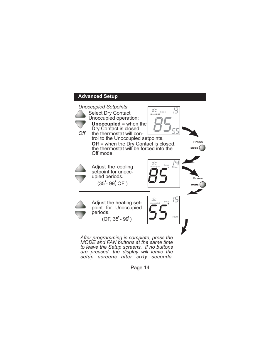 I3 55 | Venstar T1070 User Manual | Page 15 / 30