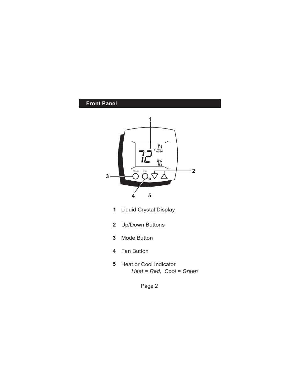 Venstar T1070 User Manual | Page 3 / 30
