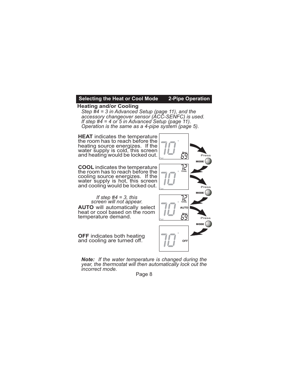 Venstar T1070 User Manual | Page 9 / 30