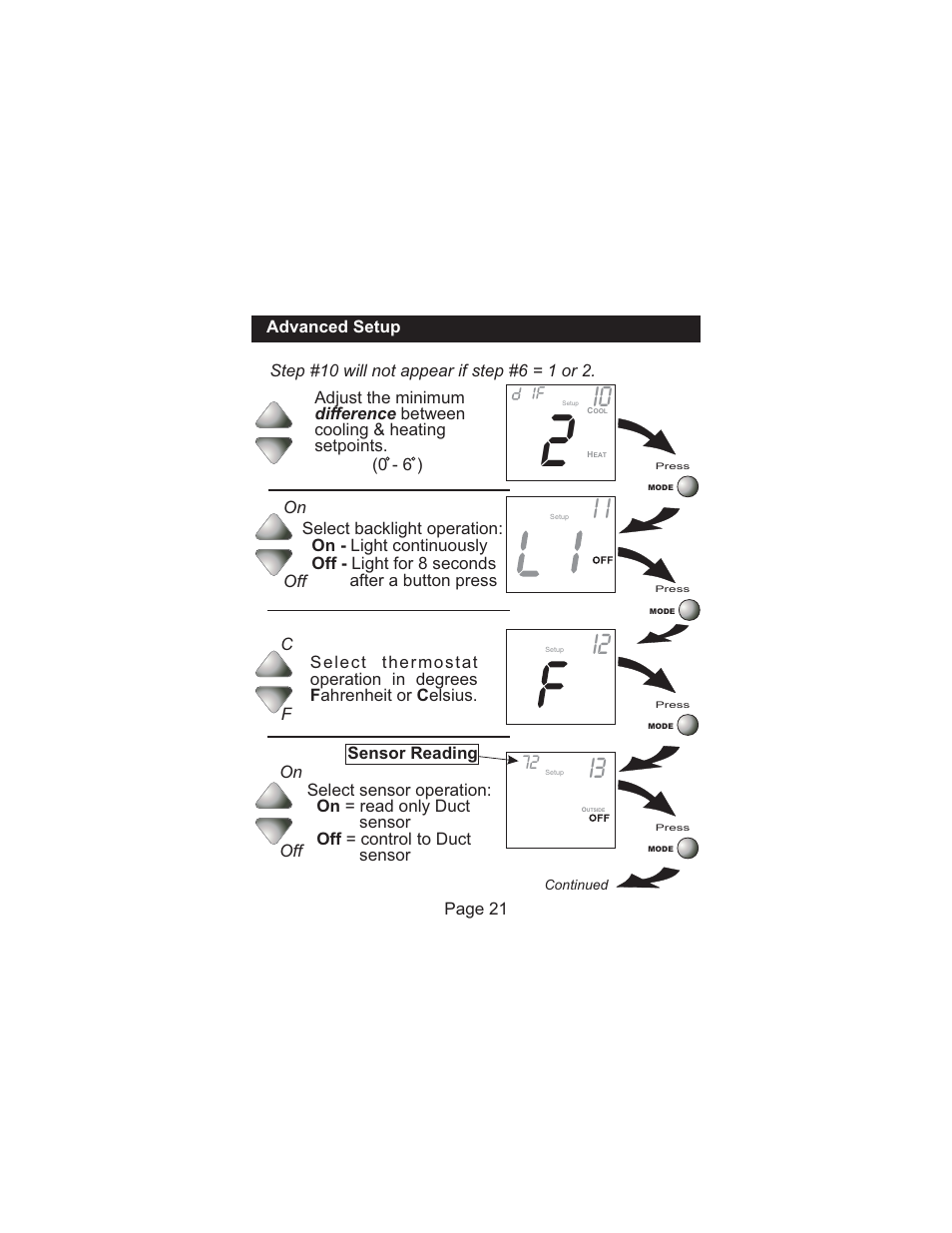 I i i0 | Venstar T1075 User Manual | Page 22 / 39
