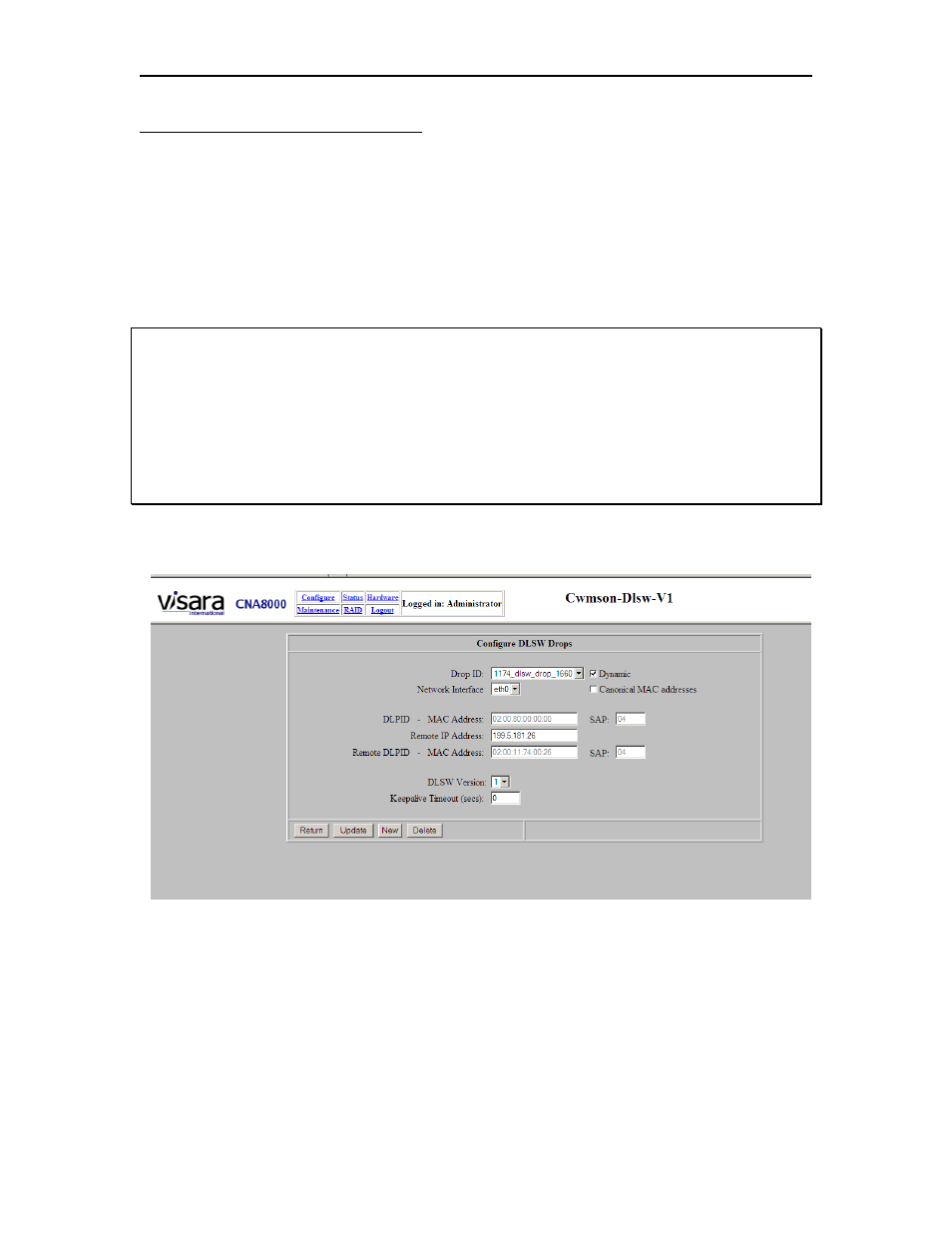 Visara CNA-8000 Installation User Manual | Page 86 / 126