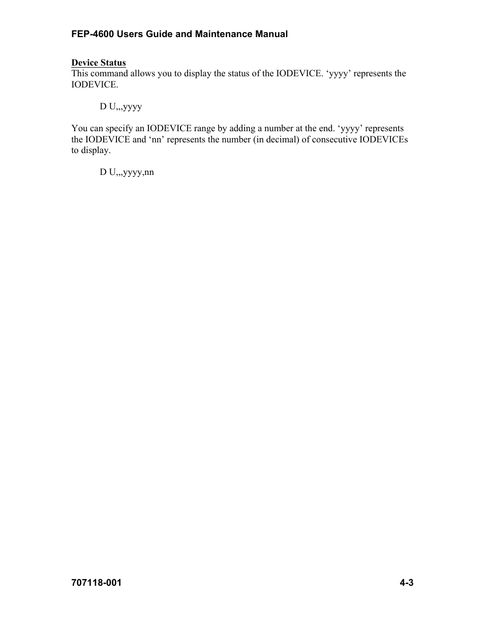 Visara FEP-4600 User Manual | Page 57 / 79