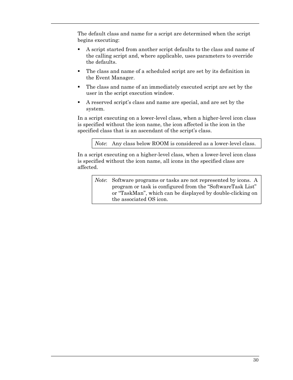 Visara Master Console Center Scripting Guide User Manual | Page 30 / 262