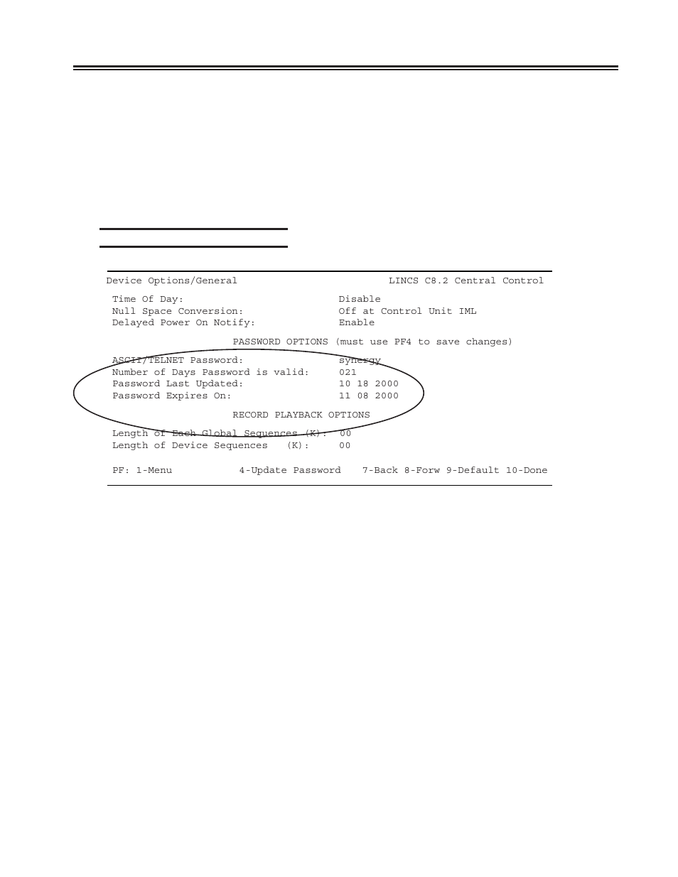 Device options/general panel, Device options/general panel -19, Chapter 3. configuring the scon | Visara SCON-20L Installation User Manual | Page 37 / 100
