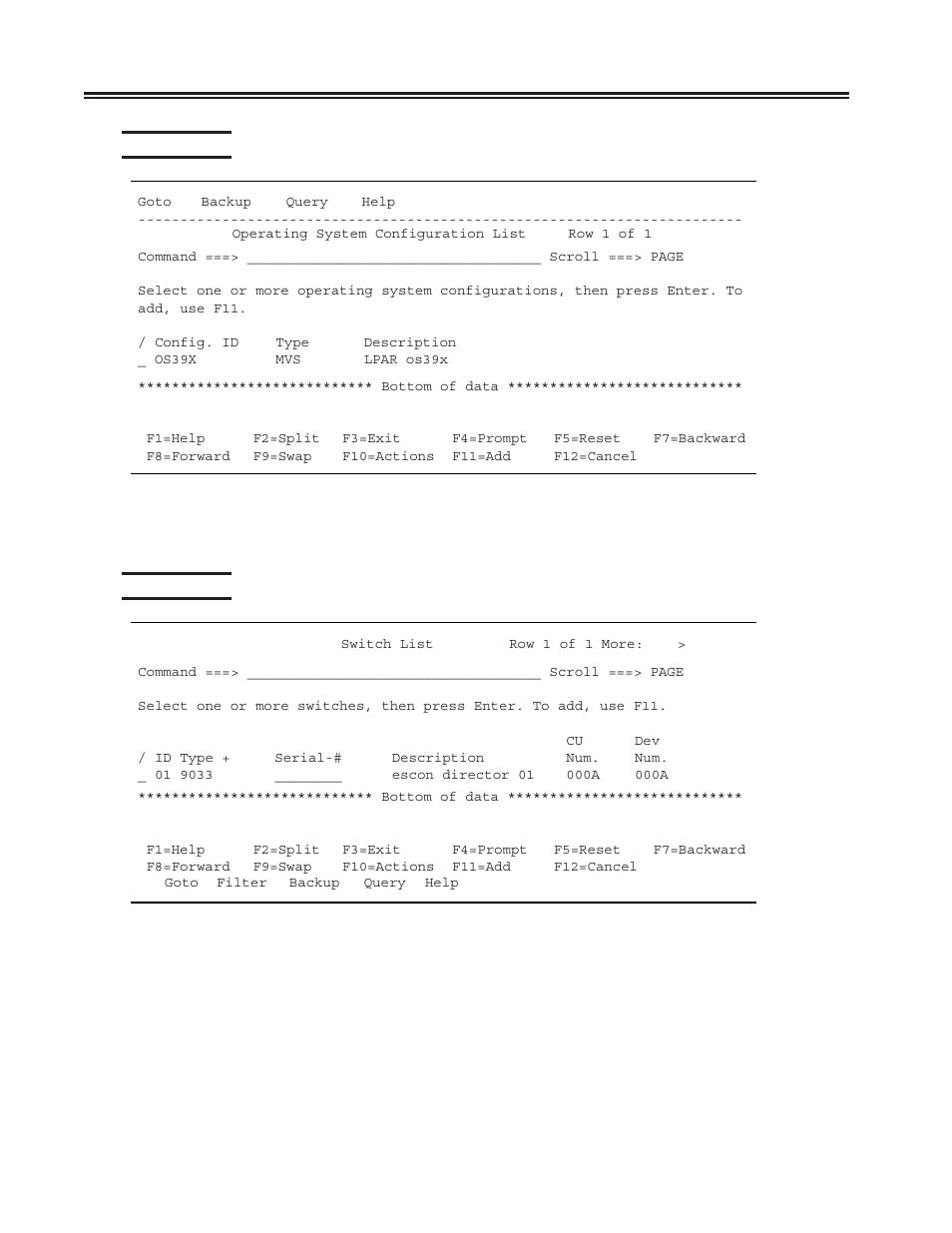 Hcd panel 2, Hcd panel 3, Hcd panel 2 -2 hcd panel 3 -2 | Visara SCON-20L Installation User Manual | Page 58 / 100