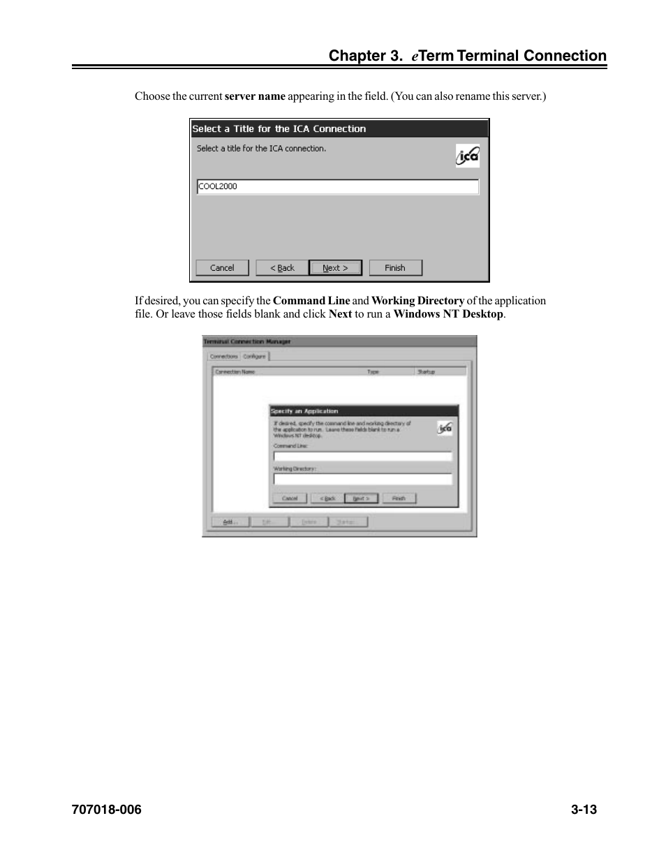 Visara eTerm 350 User Manual | Page 35 / 70