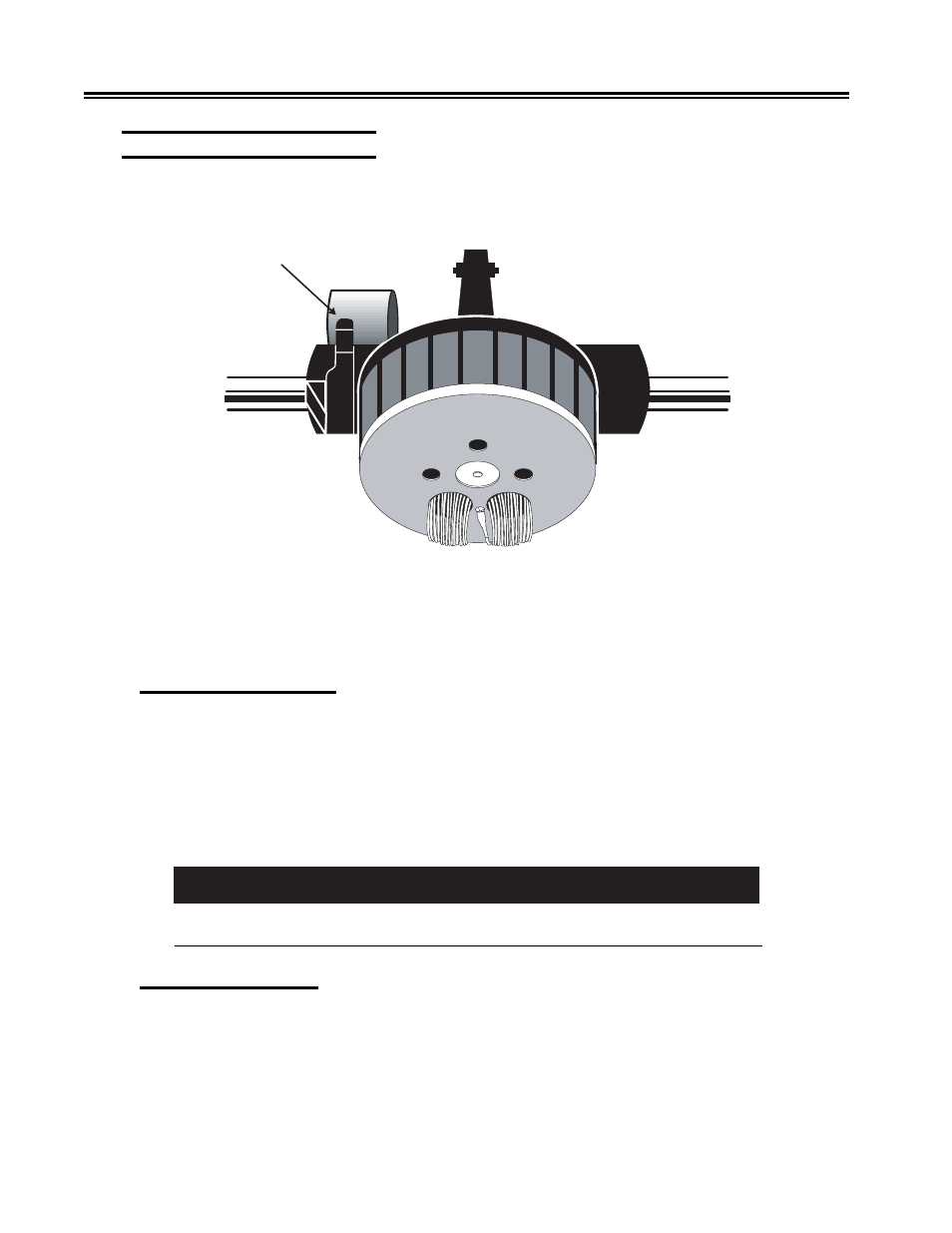Setting the platen gap lever, Figure 2-18. platen gap lever, Setting the platen gap lever -20 | Figure 2-18. platen gap lever -20, Caution | Visara 1330-X02 User Manual | Page 34 / 183