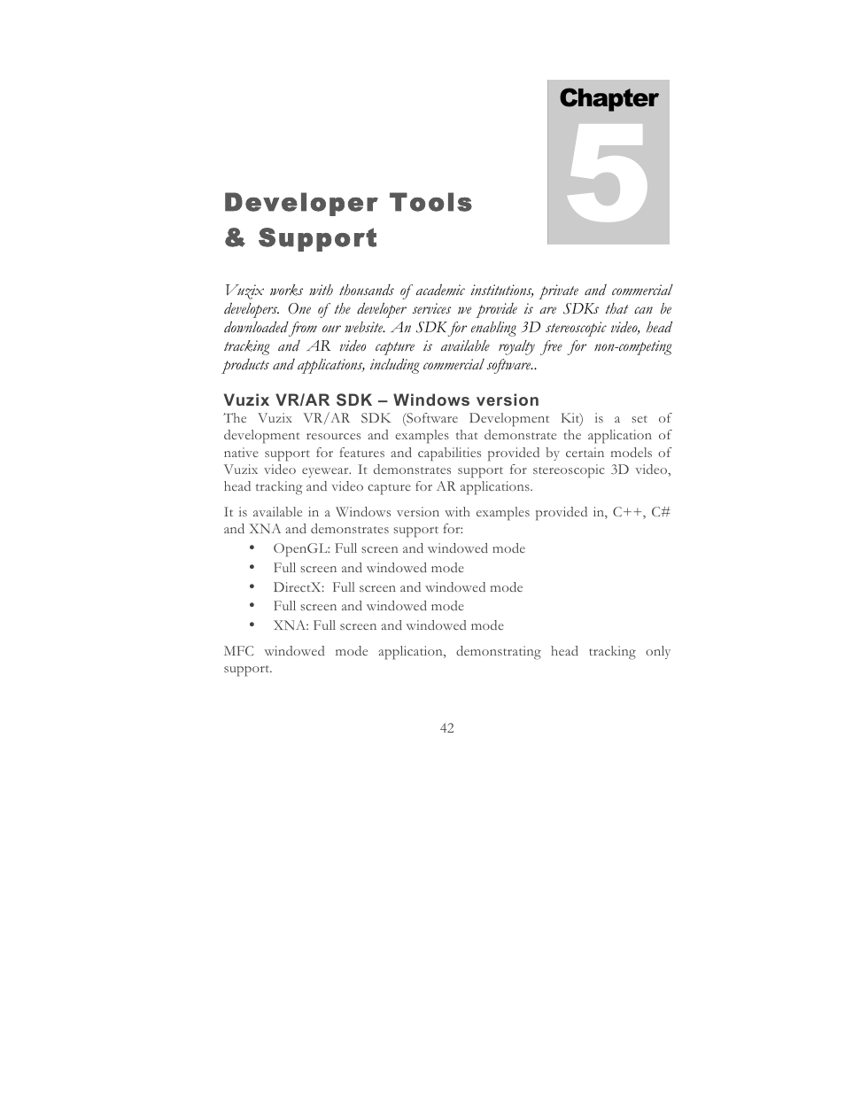 Vuzix STAR 1200 User Guide User Manual | Page 44 / 51