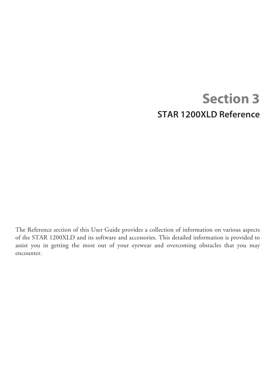 Star 1200xld reference | Vuzix STAR 1200XLD AR System User Guide User Manual | Page 24 / 43