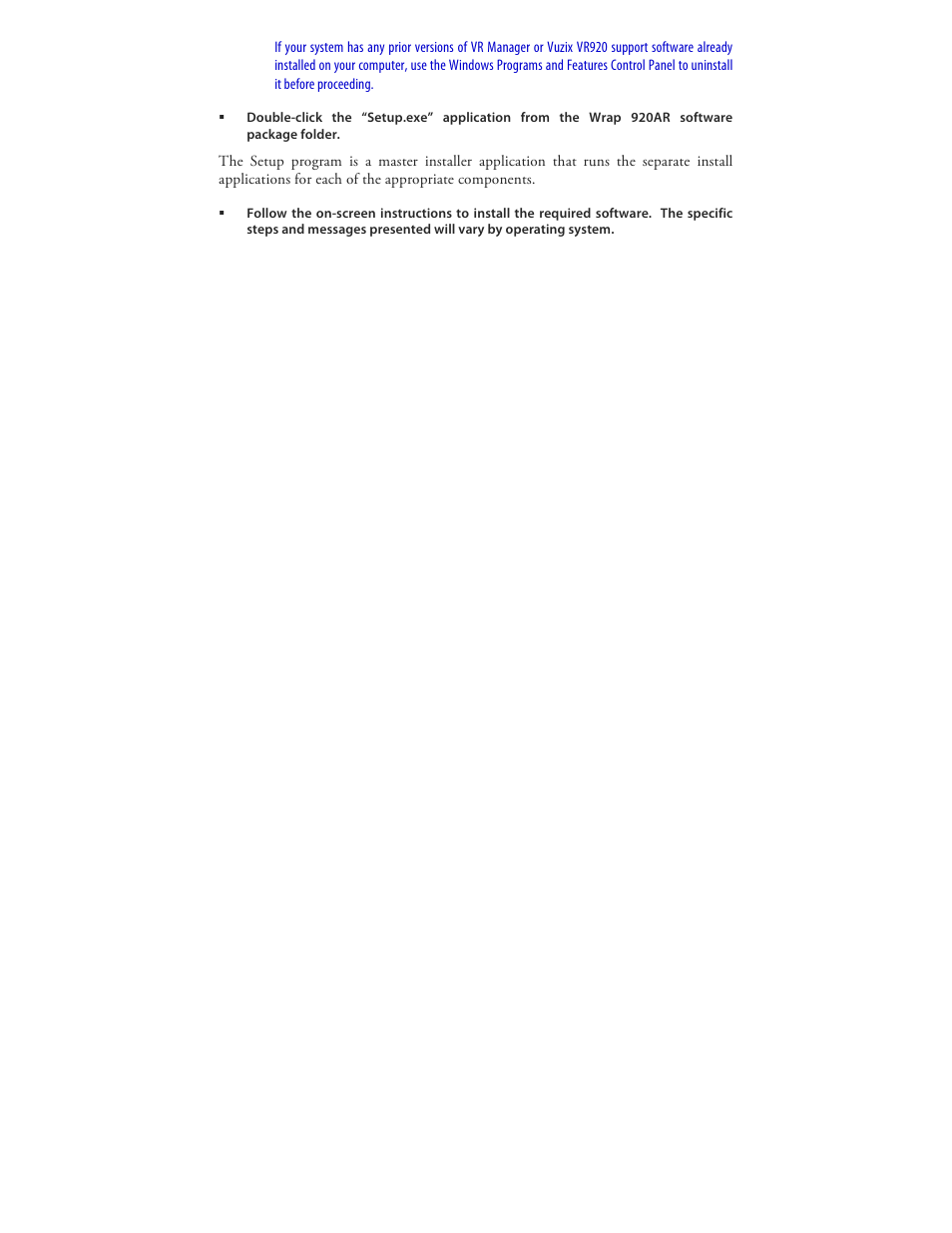 Vuzix Wrap 920AR User Manual | Page 10 / 101