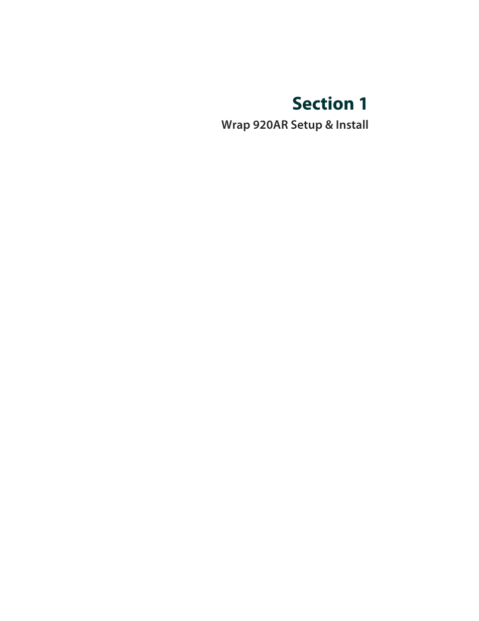 Vuzix Wrap 920AR User Manual | Page 11 / 101
