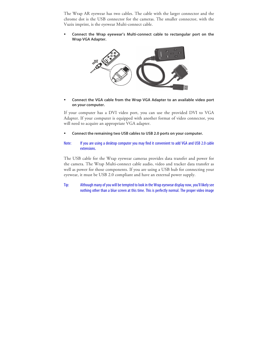 Vuzix Wrap 920AR User Manual | Page 17 / 101