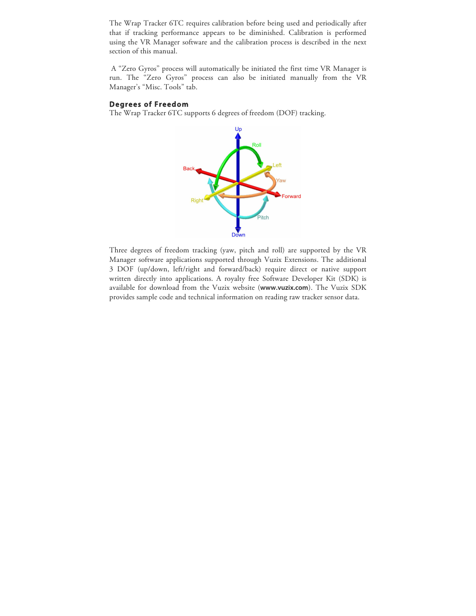 Vuzix Wrap 920AR User Manual | Page 40 / 101