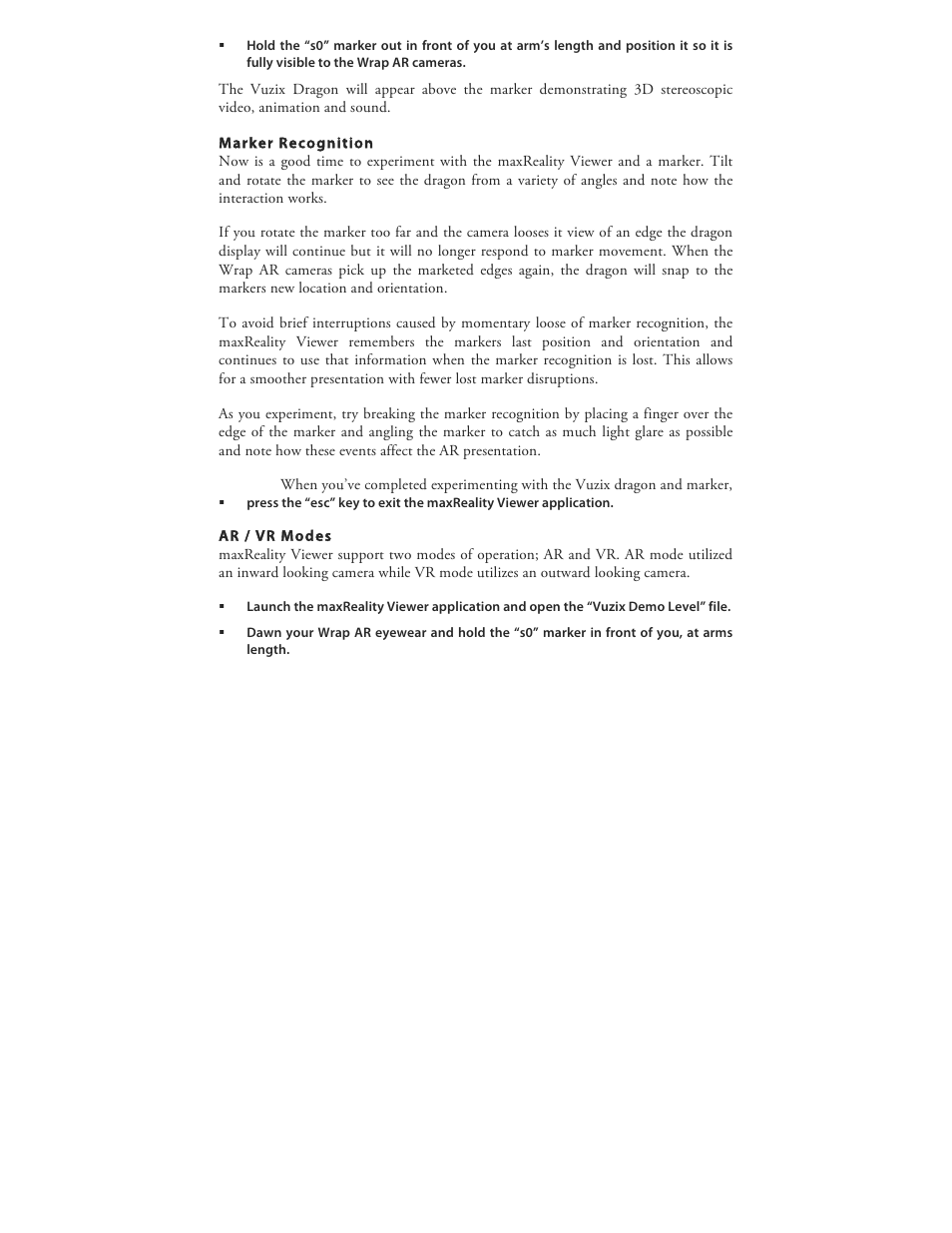 Vuzix Wrap 920AR User Manual | Page 83 / 101