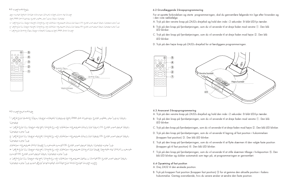 2 برمجة مفتاحين | WallWizard ZA52 User Manual | Page 19 / 30