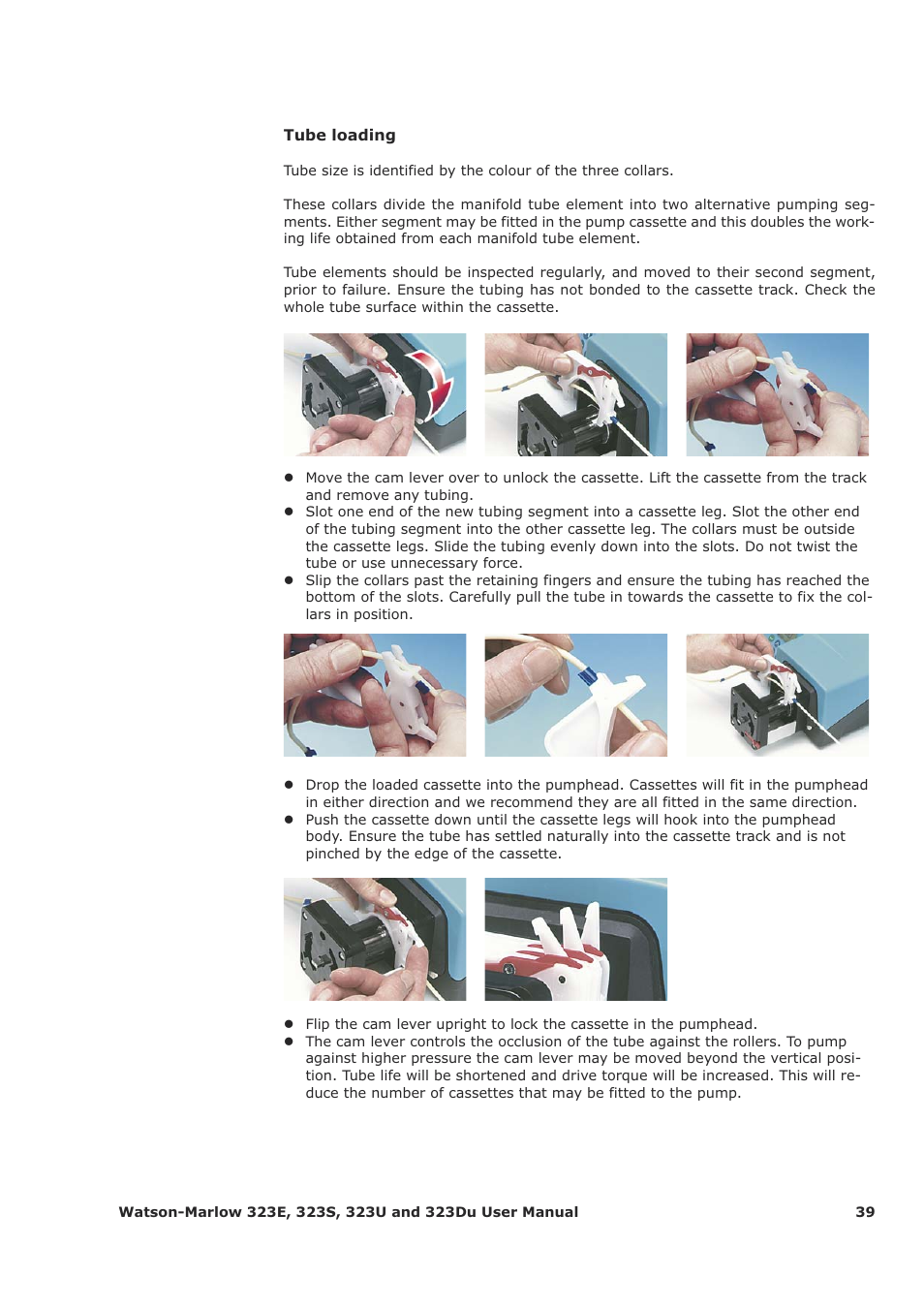 Watson-Marlow 323Du User Manual | Page 39 / 48