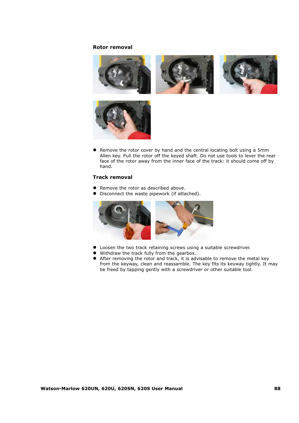 Watson-Marlow 620U User Manual | Page 88 / 100
